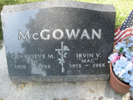 MCGOWAN, IRVIN V. 