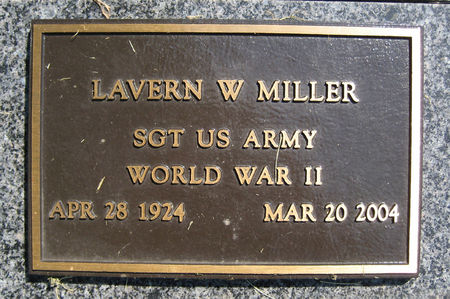 MILLER, LAVERN W. - Cerro Gordo County, Iowa | LAVERN W. MILLER 