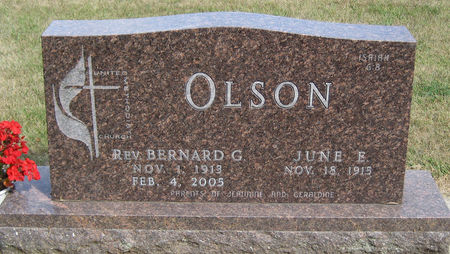 OLSON, BERNARD G. - Cerro Gordo County, Iowa | BERNARD G. OLSON 
