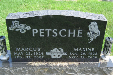 PETSCHE, MAXINE - Cerro Gordo County, Iowa | MAXINE PETSCHE 