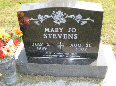 STEVENS, MARY JO - Cerro Gordo County, Iowa | MARY JO STEVENS 