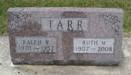 TARR, RUTH M. - Cerro Gordo County, Iowa | RUTH M. TARR 