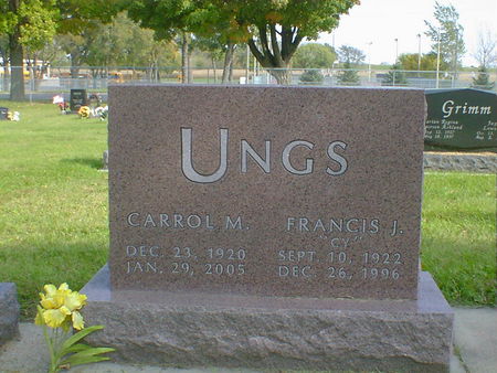 BARTZ UNGS, CARROL MARIE - Cerro Gordo County, Iowa | CARROL MARIE BARTZ UNGS 