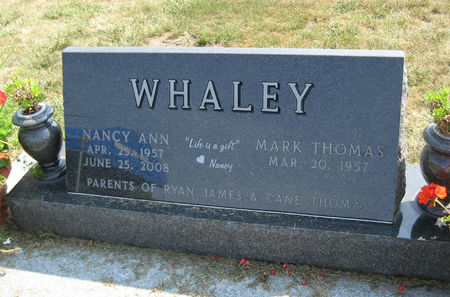 NIELSEN WHALEY, NANCY ANN - Cerro Gordo County, Iowa | NANCY ANN NIELSEN WHALEY 