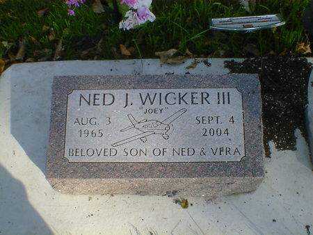 WICKER III, NED J. - Cerro Gordo County, Iowa | NED J. WICKER III 