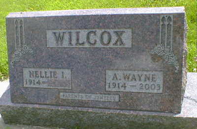 WILCOX, NELLIE IRENE (LEONARD) - Cerro Gordo County, Iowa | NELLIE IRENE (LEONARD) WILCOX 