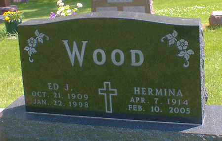 WOOD, HERMINA - Cerro Gordo County, Iowa | HERMINA WOOD 