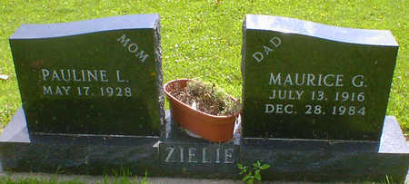 ZIELIE, PAULINE LUCILLE (PALMER) - Cerro Gordo County, Iowa | PAULINE LUCILLE (PALMER) ZIELIE 