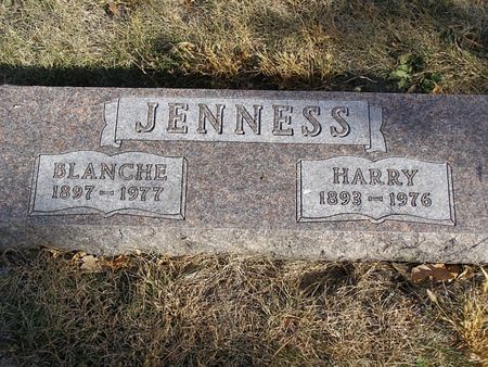 JENNESS, HARRY - Cherokee County, Iowa | HARRY JENNESS 