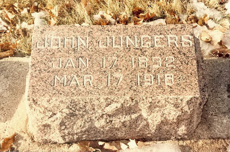 JUNGERS, JOHN - Cherokee County, Iowa | JOHN JUNGERS 