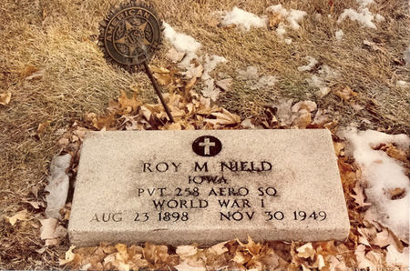 NIELD, ROY M - Cherokee County, Iowa | ROY M NIELD 