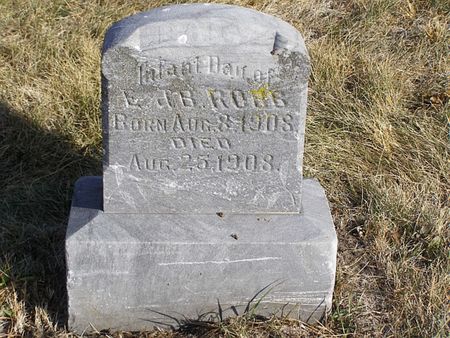 ROBB, INFANT - Cherokee County, Iowa | INFANT ROBB 