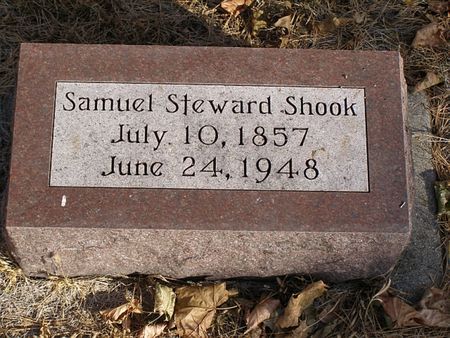 SHOOK, SAMUEL STEWARD - Cherokee County, Iowa | SAMUEL STEWARD SHOOK 