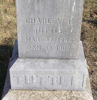 TUTTLE, CHARLEY E. - Cherokee County, Iowa | CHARLEY E. TUTTLE 
