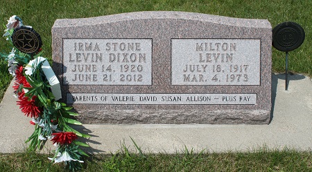 STONE DIXON, IRMA - Chickasaw County, Iowa | IRMA STONE DIXON 