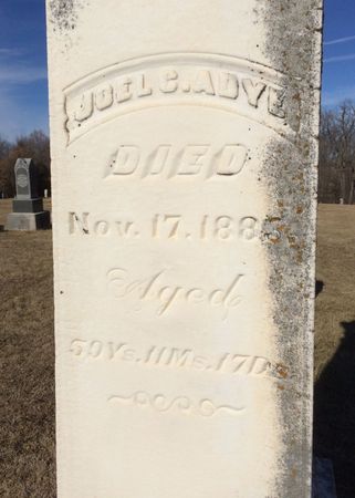ADYE, JOEL C. - Clarke County, Iowa | JOEL C. ADYE 