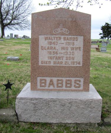 BABBS, WALTER - Clarke County, Iowa | WALTER BABBS 