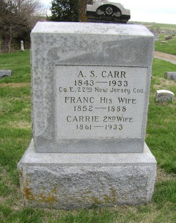 CARR, FRANC - Clarke County, Iowa | FRANC CARR 