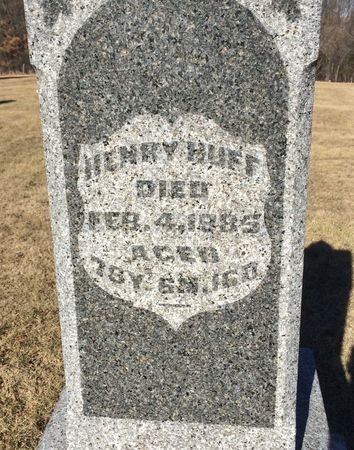 HUFF, HENRY WILLIS - Clarke County, Iowa | HENRY WILLIS HUFF 