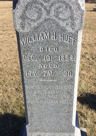 HUFF, WILLIAM HENRY - Clarke County, Iowa | WILLIAM HENRY HUFF 