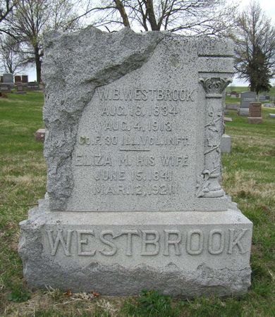 WESTBROOK, ELIZA M - Clarke County, Iowa | ELIZA M WESTBROOK 