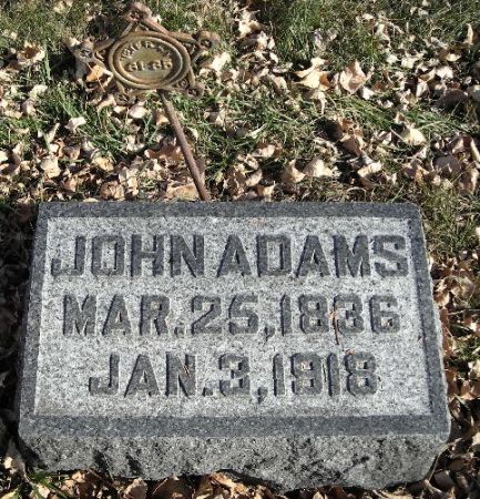 ADAMS, JOHN - Clay County, Iowa | JOHN ADAMS 
