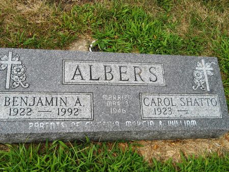 ALBERS, BENJAMIN A. - Clay County, Iowa | BENJAMIN A. ALBERS 