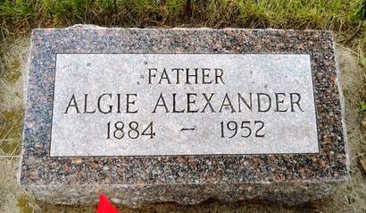 ALEXANDER, ALGIE - Clay County, Iowa | ALGIE ALEXANDER 