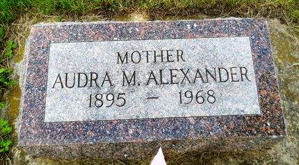 ALEXANDER, AUDRA M - Clay County, Iowa | AUDRA M ALEXANDER 
