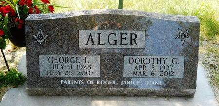 SALTON ALGER, DOROTHY G. - Clay County, Iowa | DOROTHY G. SALTON ALGER 