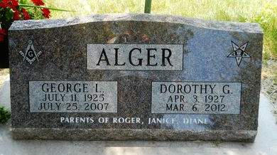 ALGER, GEORGE L. - Clay County, Iowa | GEORGE L. ALGER 