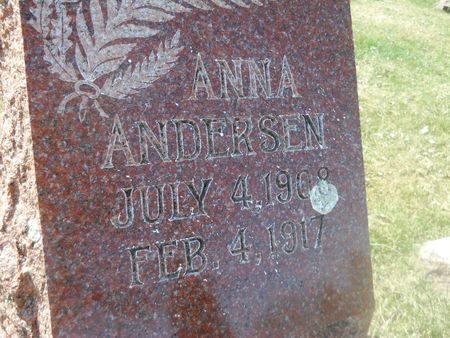 ANDERSEN, ANNA - Clay County, Iowa | ANNA ANDERSEN 