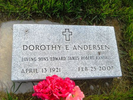 ANDERSEN, DOROTHY E. - Clay County, Iowa | DOROTHY E. ANDERSEN 