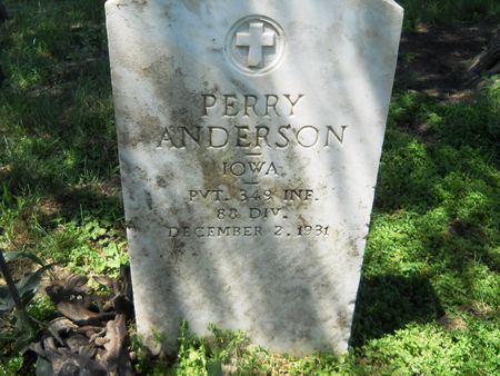 ANDERSON, PERRY - Clay County, Iowa | PERRY ANDERSON 
