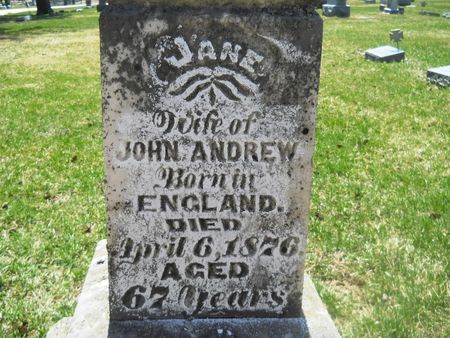 ANDREW, JANE - Clay County, Iowa | JANE ANDREW 