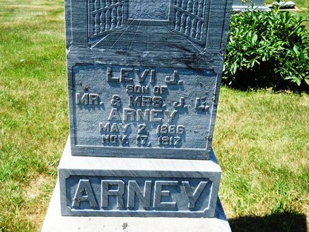 ARNEY, LEVI J. - Clay County, Iowa | LEVI J. ARNEY 