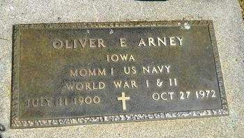 ARNEY, OLIVER E. - Clay County, Iowa | OLIVER E. ARNEY 
