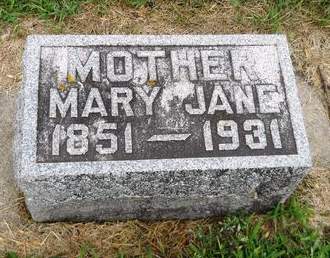 ASHBURN, MARY JANE - Clay County, Iowa | MARY JANE ASHBURN 