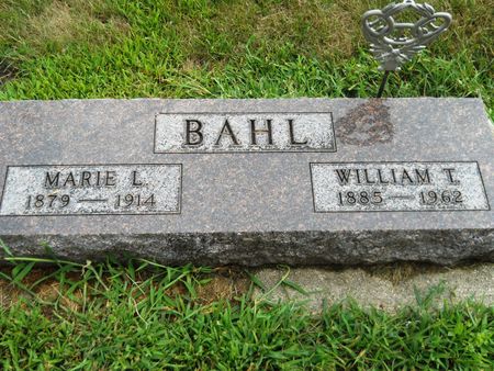 BAHL, MARIE L. - Clay County, Iowa | MARIE L. BAHL 