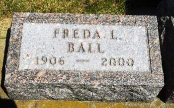 BALL, FREDA L. - Clay County, Iowa | FREDA L. BALL 