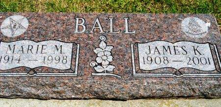 BALL, MARIE M. - Clay County, Iowa | MARIE M. BALL 