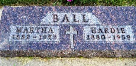 BALL, MARTHA ANN - Clay County, Iowa | MARTHA ANN BALL 