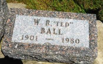 BALL, W. R. (TED) - Clay County, Iowa | W. R. (TED) BALL 