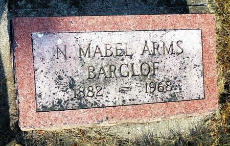 BARGLOF, NORA MABEL - Clay County, Iowa | NORA MABEL BARGLOF 