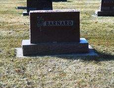 BARNARD, FAMILY MONUMENT - Clay County, Iowa | FAMILY MONUMENT BARNARD 