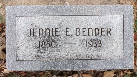 BENDER, JENNIE E. - Clay County, Iowa | JENNIE E. BENDER 