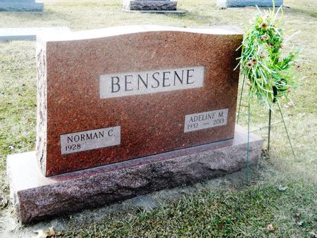 BENSENE, ADELINE MAXINE - Clay County, Iowa | ADELINE MAXINE BENSENE 