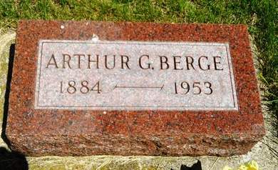 BERGE, ARTHUR G. - Clay County, Iowa | ARTHUR G. BERGE 