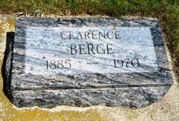 BERGE, CLARENCE - Clay County, Iowa | CLARENCE BERGE 