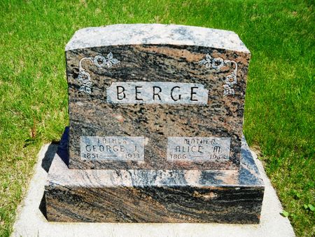 BERGE, ALICE M. - Clay County, Iowa | ALICE M. BERGE 